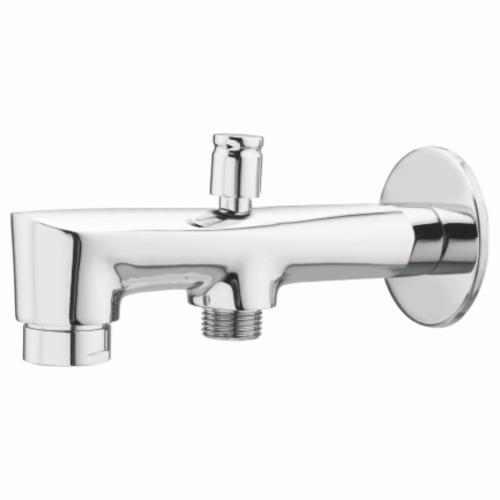 Wall Spout with Tip-Ton for Hand Shower Arrangement with Wall Flange Chrome